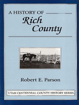 cover image of A History of Rich County